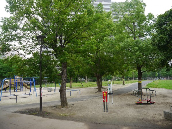 普段面会交流が行われる公園